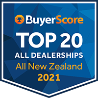 BuyerScore Top 20 Dealership Nationwide Award Badge